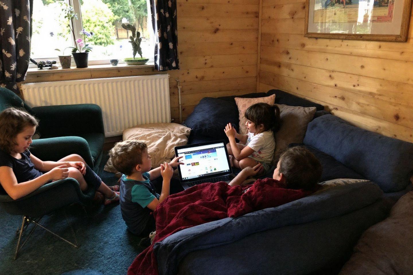 Routine du soir avec 3 enfants