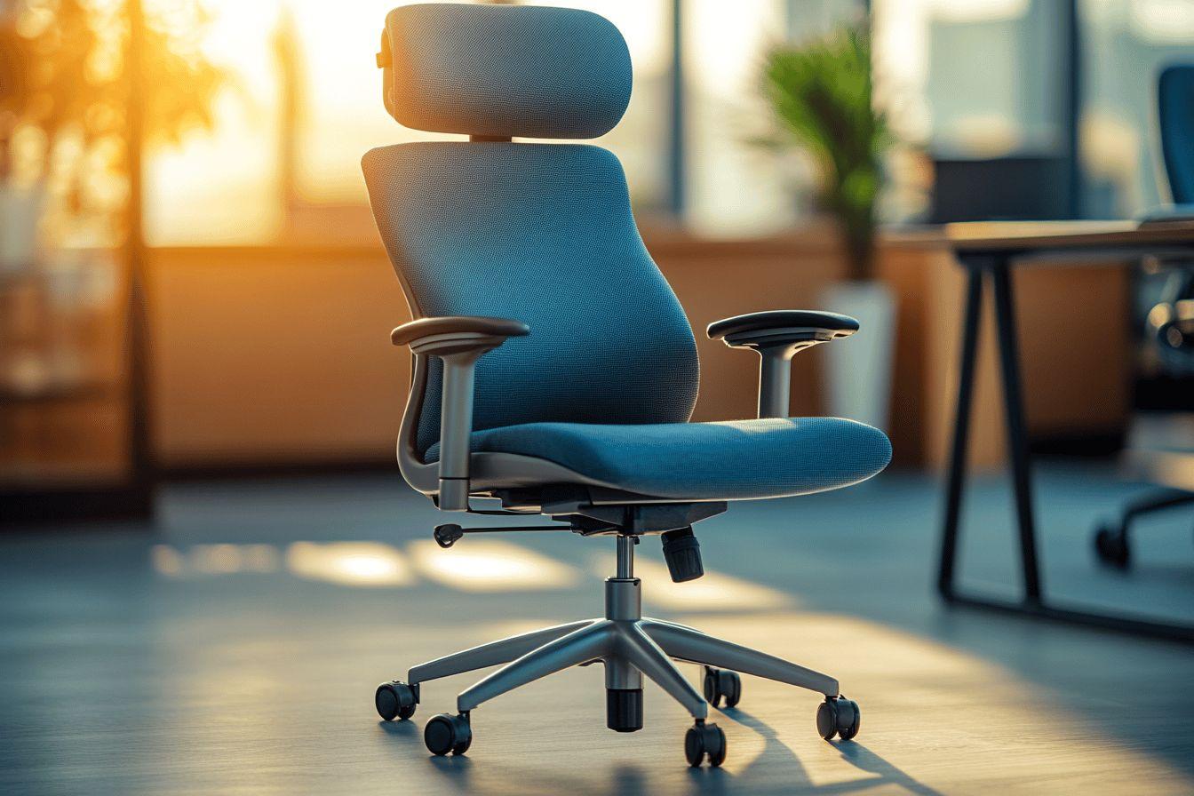Chaise de bureau pour 2 h/jour