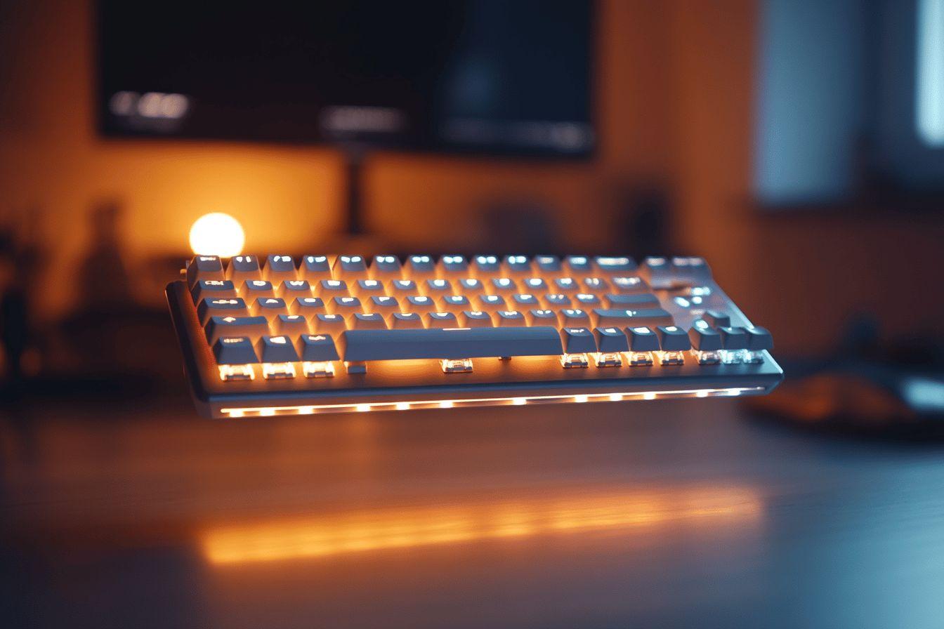 Clavier mécanique silencieux