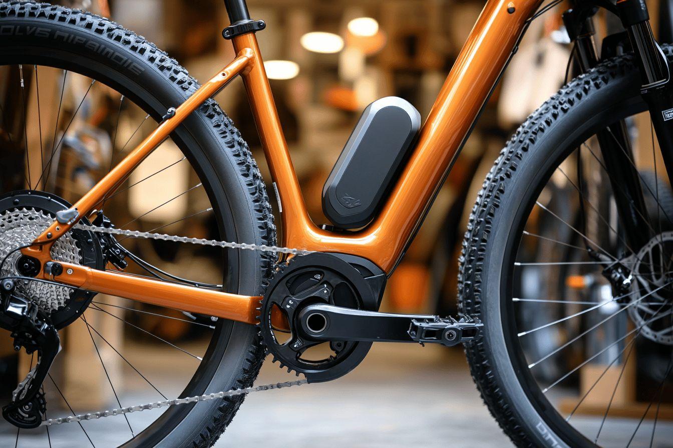 Vélo pliant électrique pour petit ascenseur