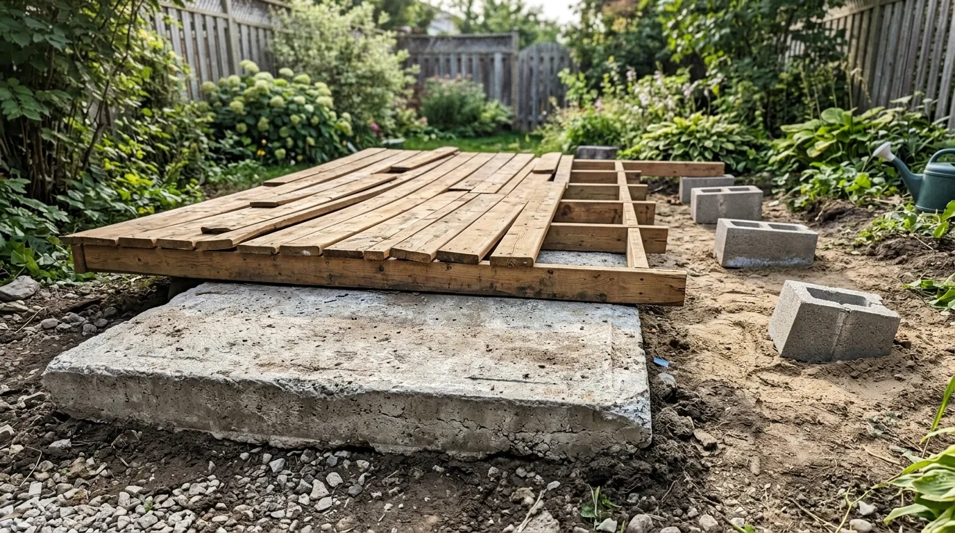 Terrasse en bois sur terre : guide complet d'installation